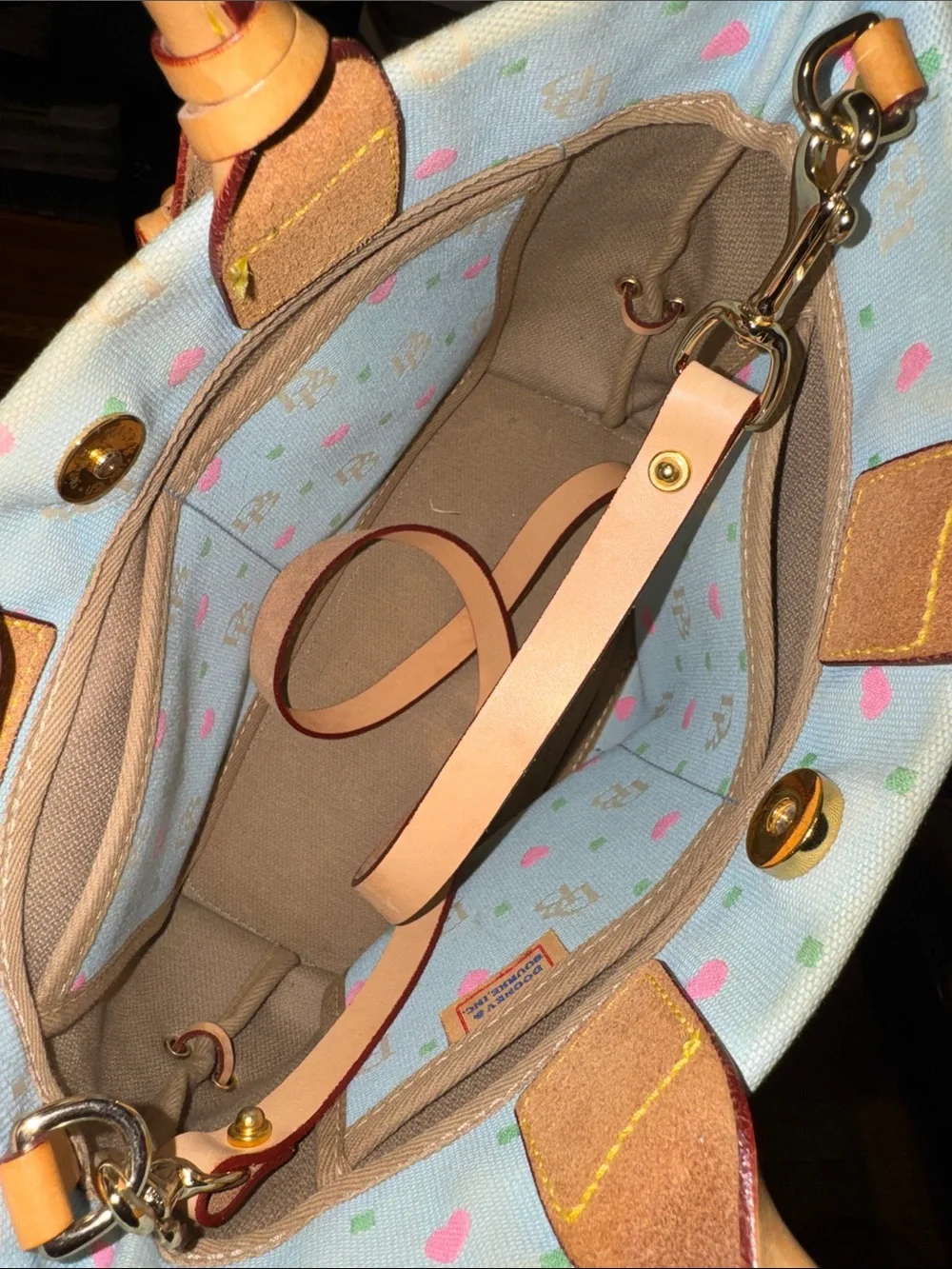 Dooney & Bourke tan leather